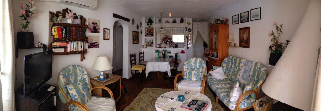 Wohnzimmer Panoramablick 2015