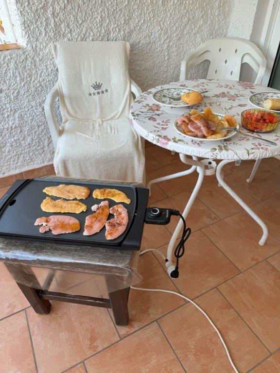 Grillen auf dem Balkon 2024