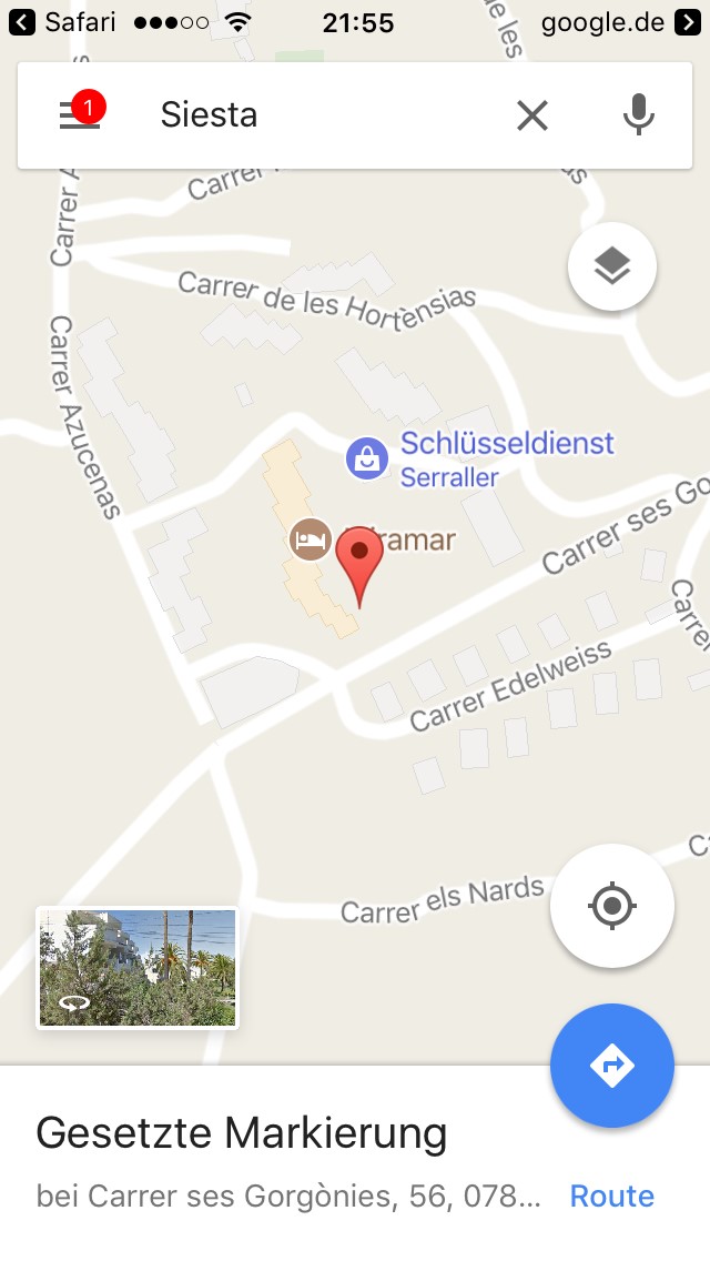 Straßennamen in Miramar